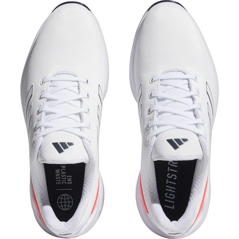 Adidas Men's ZG23 Golf Shoes - White/Navy/Red - Maple Hill Golf